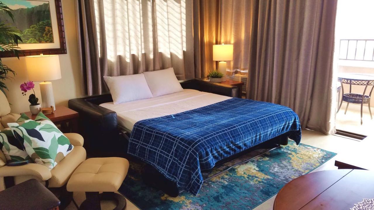 Waikiki Kuhio 1-Bedrm Apt, Ocean View, Free Parking & Wifi Honolulu Esterno foto