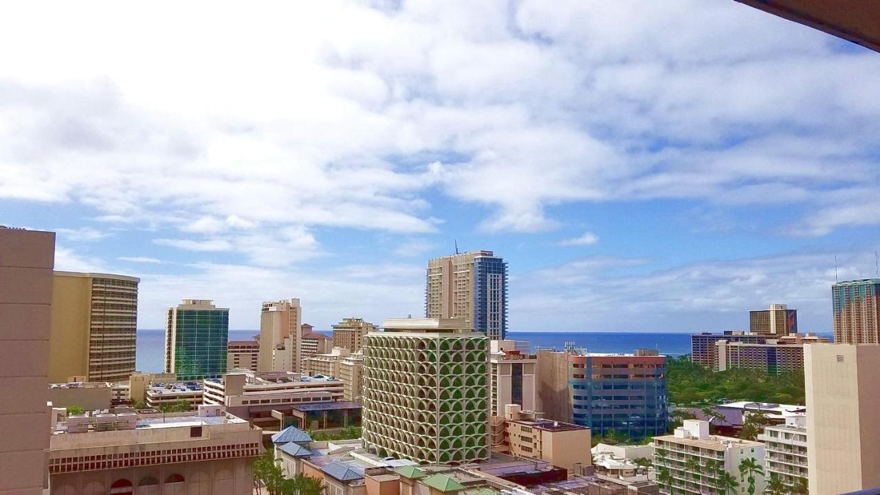 Waikiki Kuhio 1-Bedrm Apt, Ocean View, Free Parking & Wifi Honolulu Esterno foto