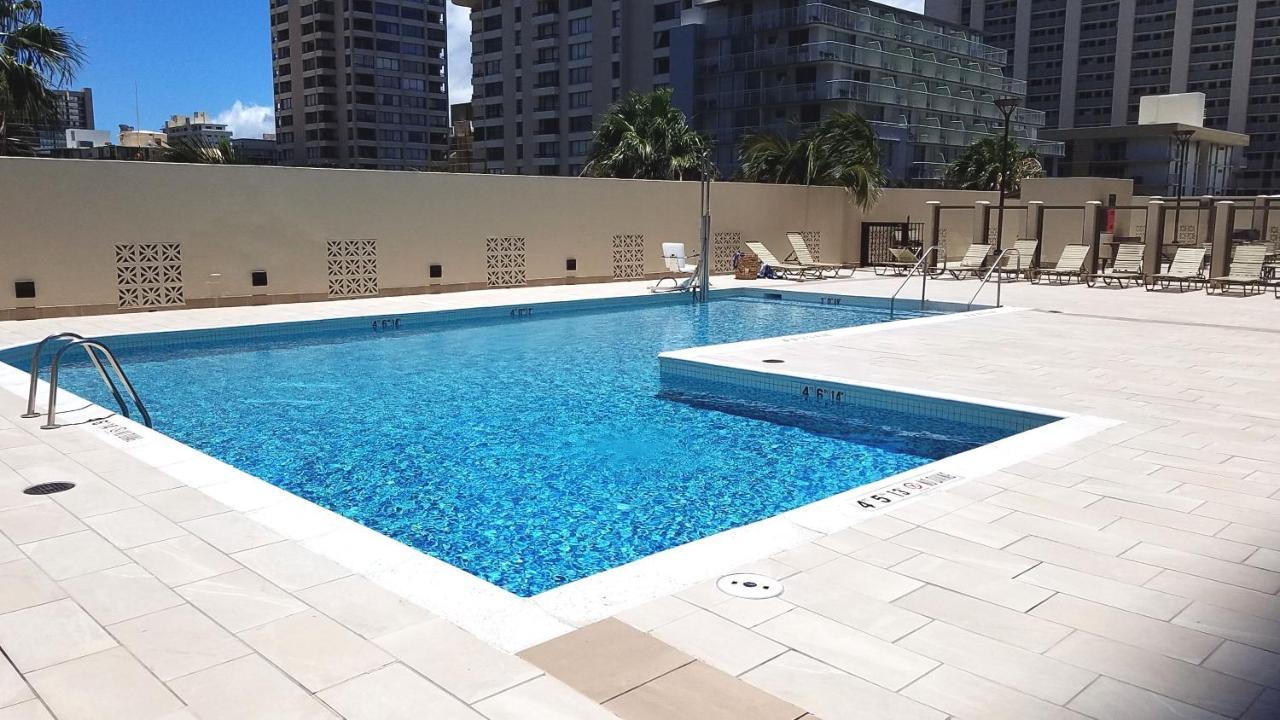 Waikiki Kuhio 1-Bedrm Apt, Ocean View, Free Parking & Wifi Honolulu Esterno foto